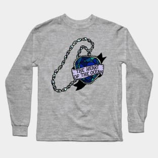 Titanic - The heart of the ocean necklace Long Sleeve T-Shirt